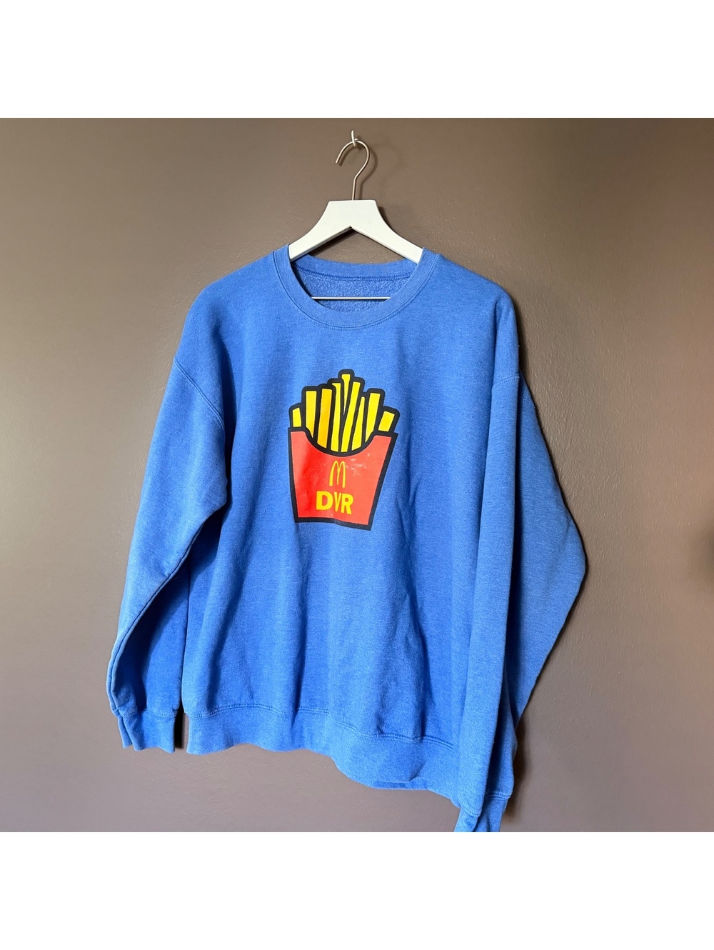Vintage McDonalds DVR franchise Sweatshirt Size Medium
